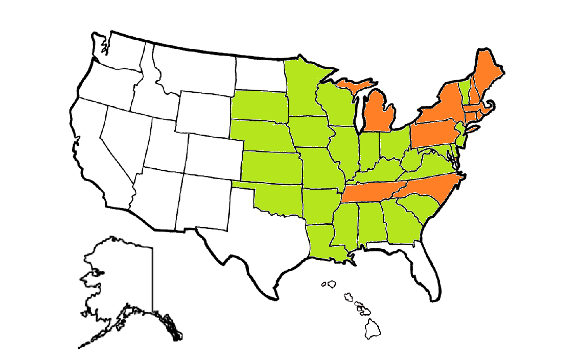 Wild Ginseng Map