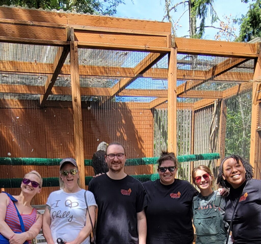 Yellow Emperor Team With Atticus|Raptor Center Yellow Emperor Group